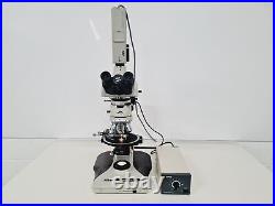 Nikon Optiphot-2 Microscope Lab with 4 x Objectives Japan M Plan, Fluor Lab