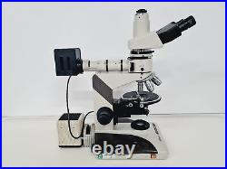 Nikon Optiphot-2 Microscope Lab with 4 x Objectives Japan M Plan, Fluor Lab