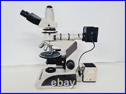 Nikon Optiphot-2 Microscope Lab with 4 x Objectives Japan M Plan, Fluor Lab