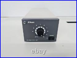 Nikon Optiphot-2 Microscope Lab with 4 x Objectives Japan M Plan, Fluor Lab