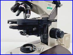 Nikon Optiphot-2 Microscope with 5 Objectives, Ph1, Ph2, Ph3, Plan 2