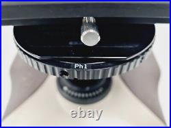 Nikon Optiphot-2 Microscope with 5 Objectives, Ph1, Ph2, Ph3, Plan 2