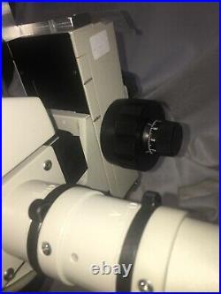 Nikon Optiphot BD PLAN Microscope 3-place BD 5x, 10X, 60X with Illuminator