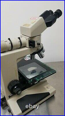 Nikon Optiphot BF/DF Microscope with BD Plan Objectives 5x 10x 20x 40x
