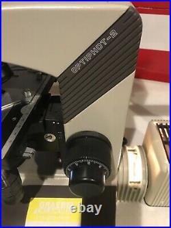 Nikon Optiphot Compound Brightfield Microscope & Objective Plan APO