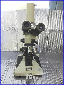 Nikon Optiphot Compound Brightfield Microscope With Objective Plan 1,4,10,40,60