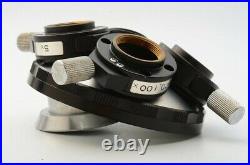 Nikon Optiphot M Plan DIC 4 Objective Nosepiece Turret Microscope 20.25mm 22724
