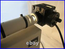 Nikon Optiphot Microscope trinocular head 10,20,40,100 M plan, 6x10 stage