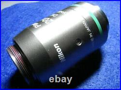 Nikon PLAN APO 20X Microscope Objective DIC N2 0.75 NA /0.17 WD 1.0