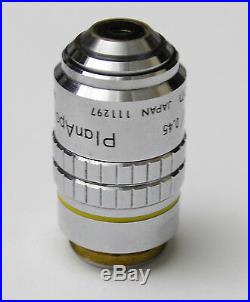 Nikon PlanApo CFN 10x / 0.45 160 / 0.17 Microscope Objective Plan Apo