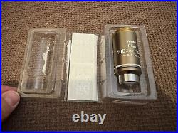 Nikon Plan 100XA/1.25 Oil? /0.17 WD 0.2 100x/1.25 Microscope Lens