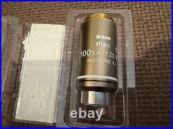 Nikon Plan 100XA/1.25 Oil? /0.17 WD 0.2 100x/1.25 Microscope Lens