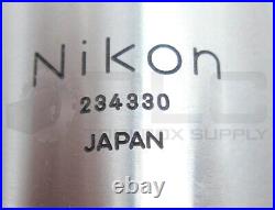 Nikon Plan 100 1.25 Oil 160/0.17 234330 Microscope Lense