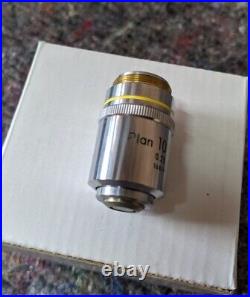 Nikon Plan 10X/0.25 160- Microscope Objective