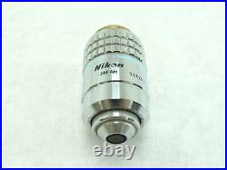 Nikon Plan 244251 Microscope Objective Lens 40x 40/0.70 160/0. TESTED