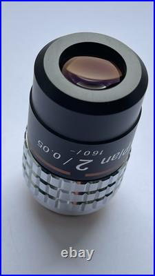 Nikon Plan 2x / 0.05, 160 / -, microscope objective