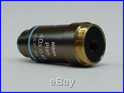 Nikon Plan 40X/0.65 /0.17 WD 0.56 Microscope Objective great condition
