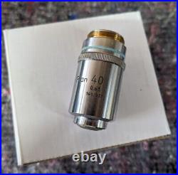 Nikon Plan 40 0.65 160/0.17 Microscope Objective