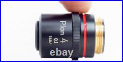 Nikon Plan 4, 0.1, 160/- Lens Microscope