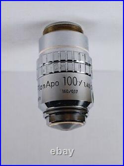 Nikon Plan APO 100x /1.4 Oil 160mm TL Microscope Objective