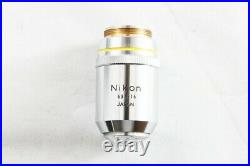Nikon Plan APO 10x / 0.4 160/0.17 Microscope Objective from Japan #1338