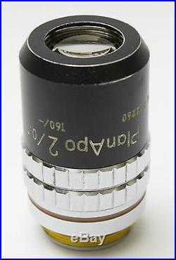 Nikon Plan APO 2x /. 1 160mm CFN Microscope Objective Planapo RMS