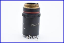 Nikon Plan APO 4x / 0.16 160 160mm Microscope Objective lens Japan made A2421291