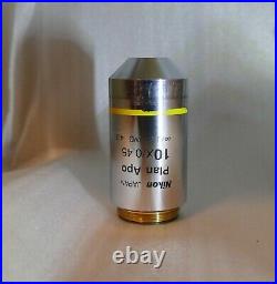 Nikon Plan Apo 10X Microscope Objective