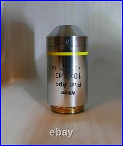 Nikon Plan Apo 10X Microscope Objective