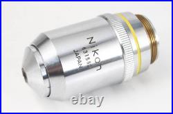 Nikon Plan Apo 10 0.4 160/0.17 microscope objective lens Fully functional