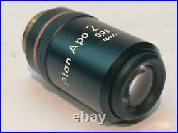 Nikon Plan Apo 2x Microscope Objective, Plan Apochromat, Mikroskop Objektiv