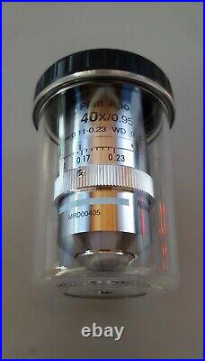 Nikon Plan Apo 40x/0.95 WD Lambda DIC Microscope Objective