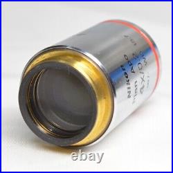 Nikon Plan Apo 4 0.2 Dic H Wd 15.7 Microscope Objective Lenscleaned Maintain