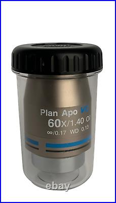 Nikon Plan Apo VC 60x 1.40 oil DIC microscope objective