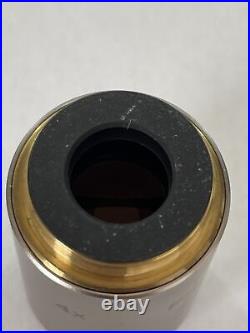 Nikon Plan FLUOR 4x 0.13 WD 17.1 Microscope Objective Lens