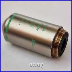 Nikon Plan Fluor 20x/0.50 Ph1 DLL WD 2.1 Infinity/0.17 Microscope Objective Lens