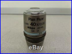 Nikon Plan Fluor ELWD 40x / 0.60 DIC M Objective