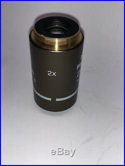 Nikon Plan Uw 2x/0.06 Wd 7.5 Microscope Objective Lens