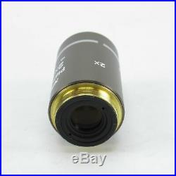 Nikon Plan Uw 2x/0.06 Wd 7.5 Microscope Objective Lens