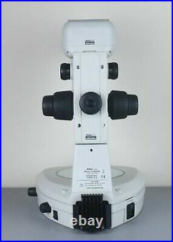 Nikon SMZ1500 Dark Field Microscope wt Ergo Head, Illuminated Base & Plan Apo 1x