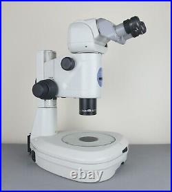 Nikon SMZ1500 Dark Field Microscope wt Ergo Head, Illuminated Base & Plan Apo 1x