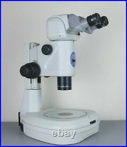 Nikon SMZ1500 Microscope P-Berg Ergo Head C-DSS230 Stand & Plan Apo 1x Objective