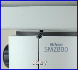 Nikon SMZ800 Microscope Ergo Head, 10x Eyepiece, Plan 1x Objective & C-PS Stand