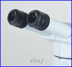 Nikon SMZ800 Microscope with Nikon 10x/22 Eyepieces Plan 1x Objective and Stand