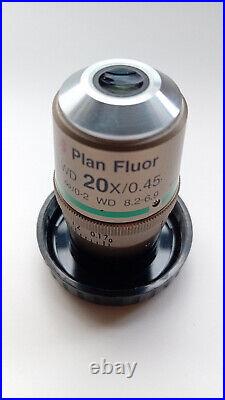 Nikon S Plan Fluor ELWD 20x/0.45 Objective Microscope Lens