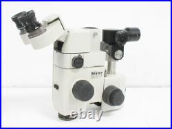 Nikon Smz-u Zoom 110 Microscope 2x Uw10xa/24 Ed Plan 0.75x 1.25x Head Ergo-tilt