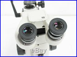 Nikon Smz-u Zoom 110 Microscope 2x Uw10xa/24 Ed Plan 0.75x 1.25x Head Ergo-tilt