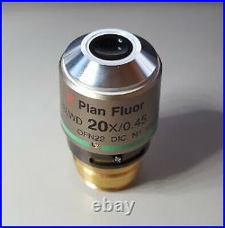 Nikon Super S Plan Fluor ELWD 20x/0.45 DIC Microscope Objective