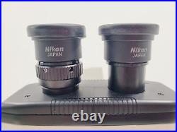 Nikon TMS Inverted Phase Contrast Microscope with 4 x Objectives DPlan, Plan, Ph