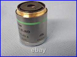 Nikon TU Plan ELWD 20x/0.40 Objective 32mm Thread